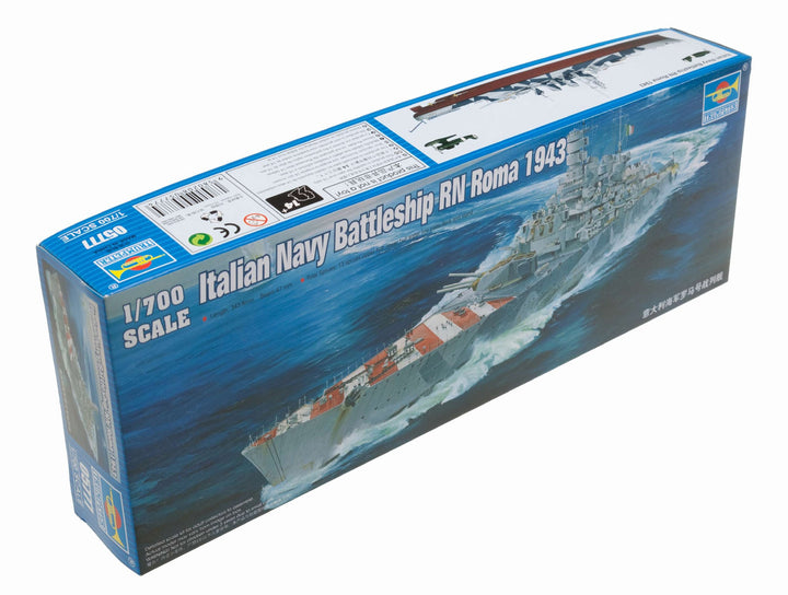 Trumpeter 05777 Modellbausatz Italian Navy Battleship RN Roma 1943