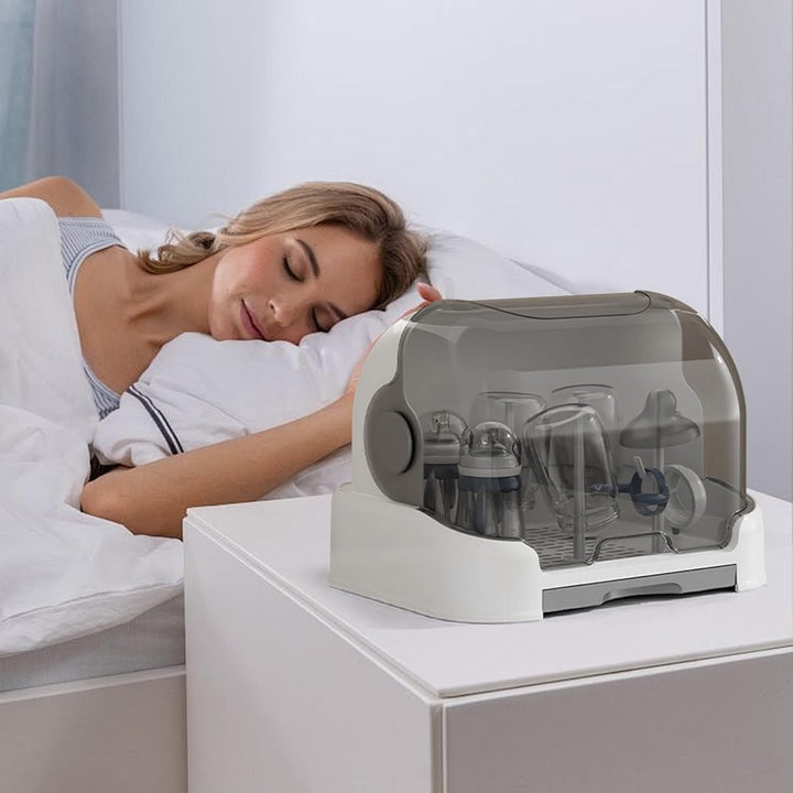 Generisch Babyflaschen Aufbewahrungsorganizer, Aufbewahrungsbox Mit Deckel Für Flaschen, Platzsparen
