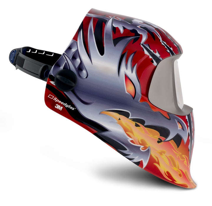 3M Speedglas 100V Razor Dragon, Schweissmaske, H752420 Multicolor (Razor Dragon), Multicolor (Razor