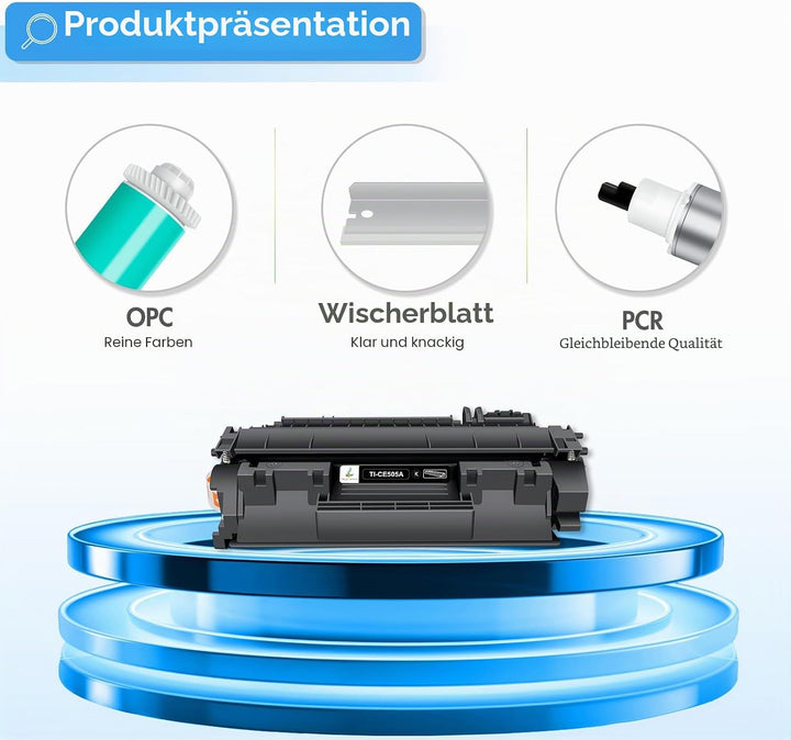 05A CE505A Toner Kompatibel für HP 05A 05X CE505A CE505X Laserjet P2035 P2055DN P2035N P2055 P2055D