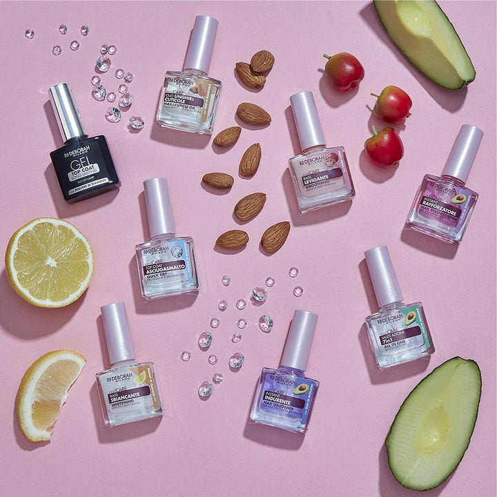Deborah Milano - Härter Nagellack für knackende Nägel, mit Kalzium, Keratin und Avocadoöl, verleiht