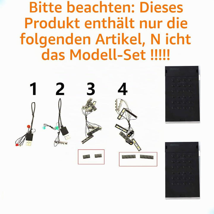 GEAMENT LED Licht-Set Kompatibel mit Lego Das Haus der Cullens aus Twilight Ideas 21354 Bausteine Mo