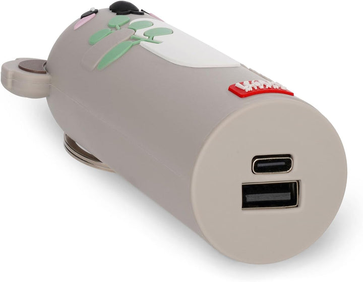 Legami - Tragbares Ladegerät - My Super Power, lädt 2 Geräte gleichzeitig, USB-Kabel Typ C im Liefer