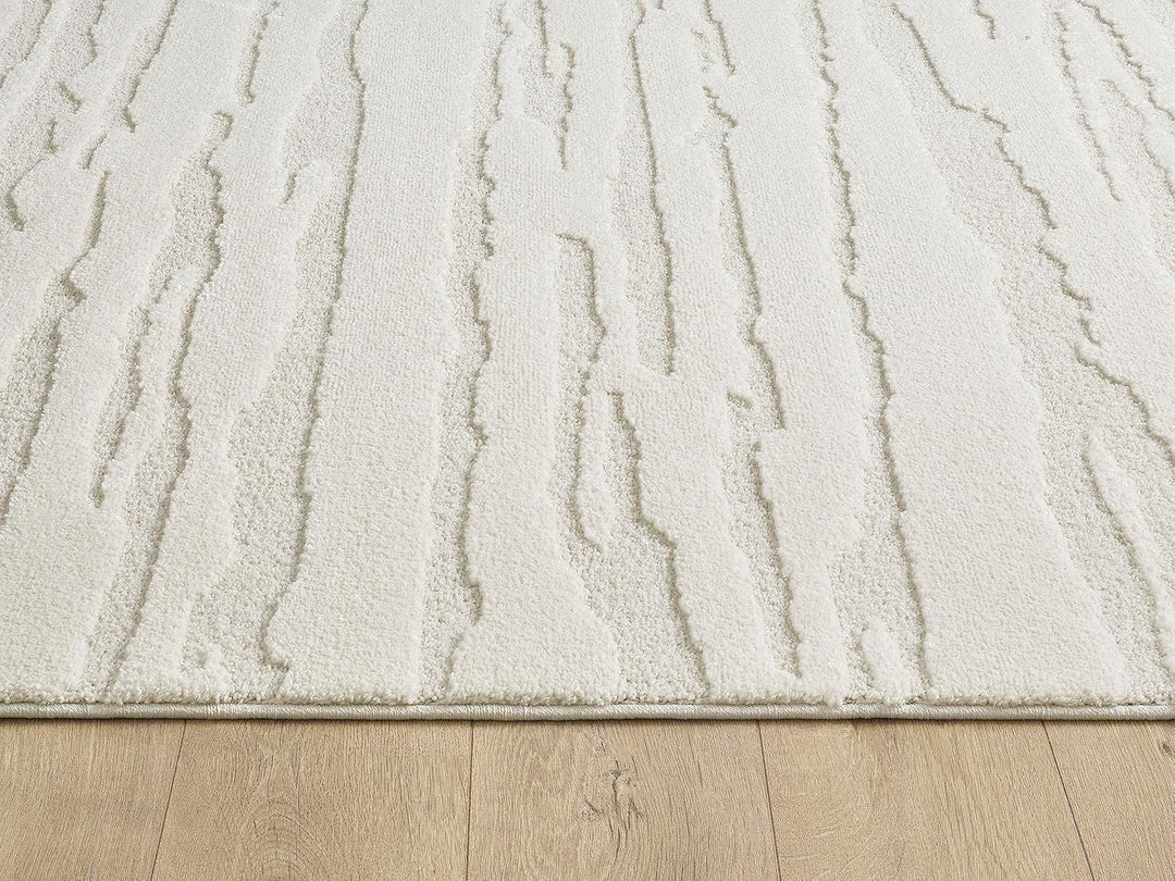 the carpet Everest - Moderner Kurzflor Teppich Hoch-Tief-Struktur, 3D-Effekt, weiche Oberfläche und