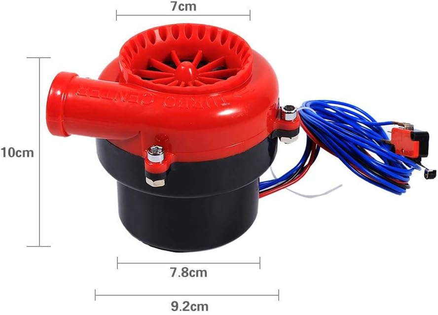 Keenso Auto Fake Turbo, Auto Elektronische Fake Dump Turbo Auto Turbo Überdruckventil Sound BOV Simu