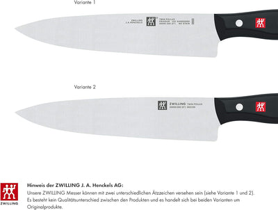 Clementoni 1001364 ZWILLING Kochmesser, Klingenlänge: 20 cm, Breites Klingenblatt, Rostfreier Spezia