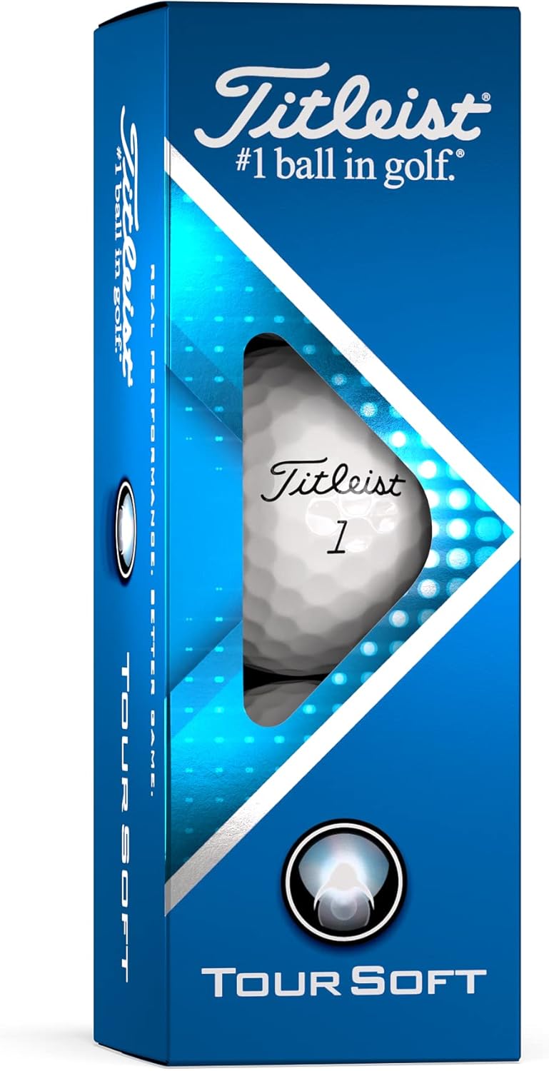 TITLEIST Tour Soft Golf Ball, White, One Size Einzelbett, Einzelbett
