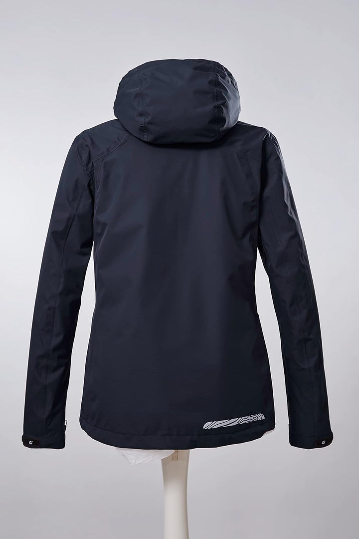 Killtec Damen Kos 49 Wmn Jckt 2 1/2 Lagen Funktionsjacke/Outdoorjacke mit Kapuze, packbar 38 dunkeln