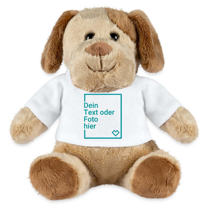 Spreadshirt Hund Kuscheltier Selbst Gestalten Mit Foto Oder Text | Plüschtier Personalisiert Kuschel