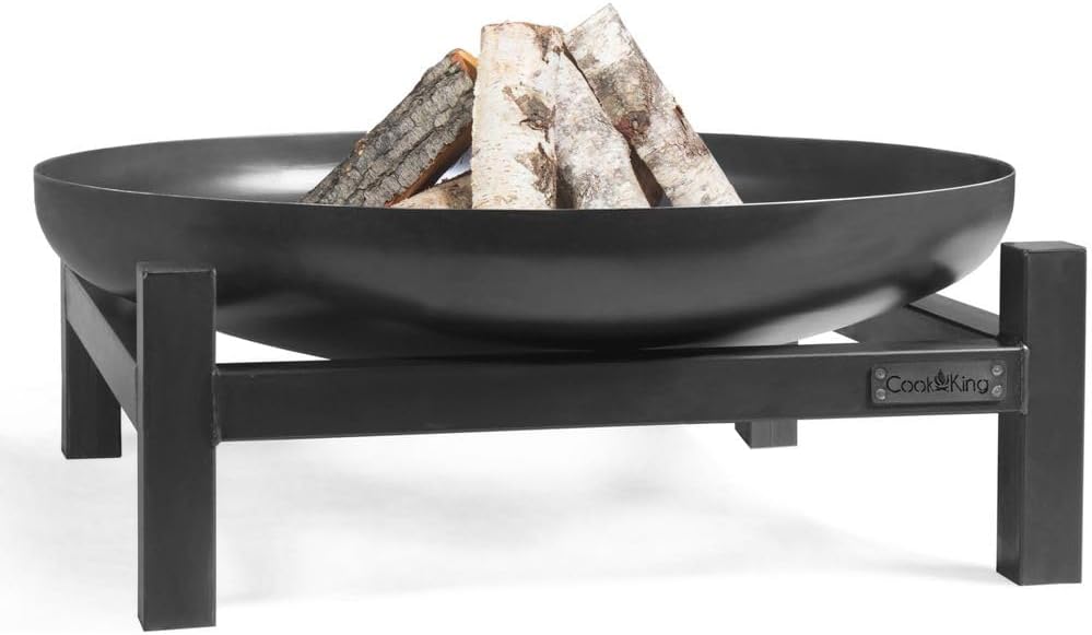 Cook King Panama Feuerschale Ø80cm - BBQ Feuerschalen für den Garten - Feuerstelle Outdoor & Feuerto