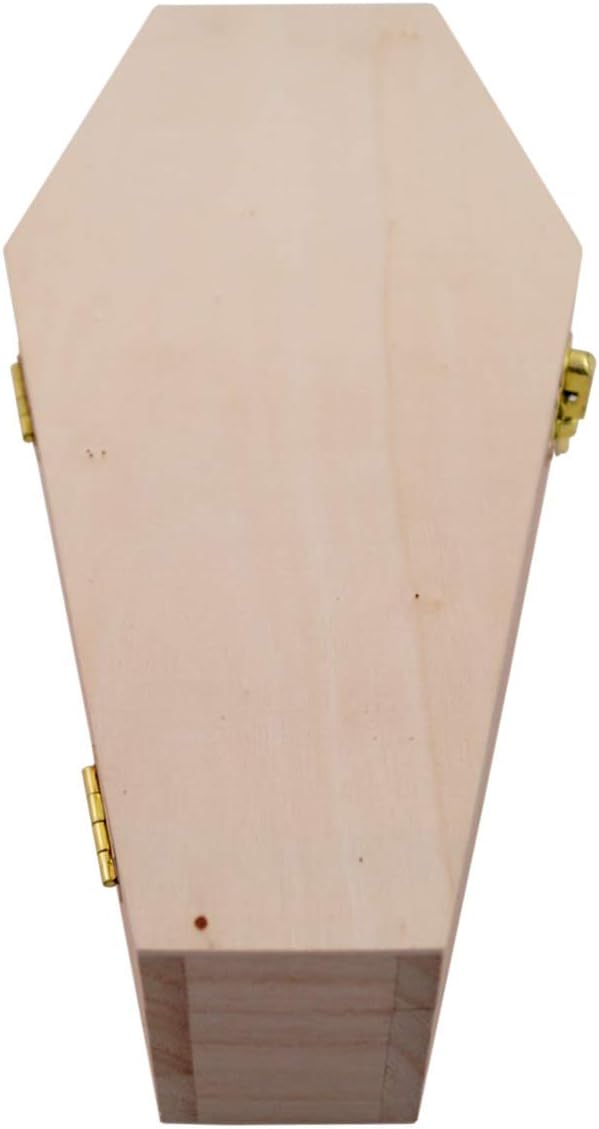 petbye Holz Kleintiersarg Natur belassen - Grösse S Tiersarg mit festem Metallverschluss Haustier Be