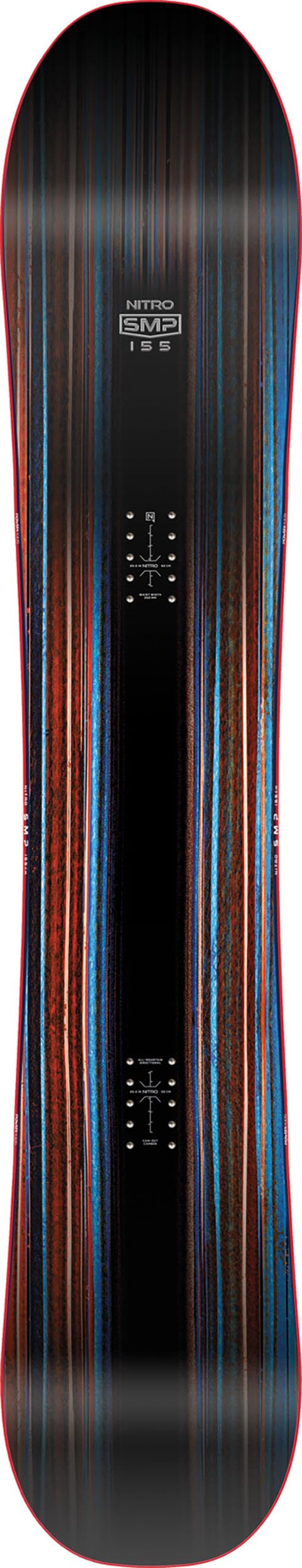 Nitro Herren SMP BRD´24 Snowboard 155 Multicolor, 155 Multicolor