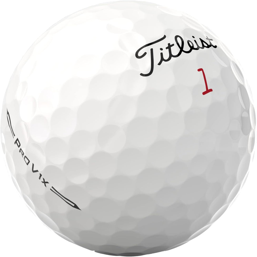 Titleist Pro V1x Golfbälle (ein Dutzend) Weiss Niedrige Zahlen, Weiss Niedrige Zahlen