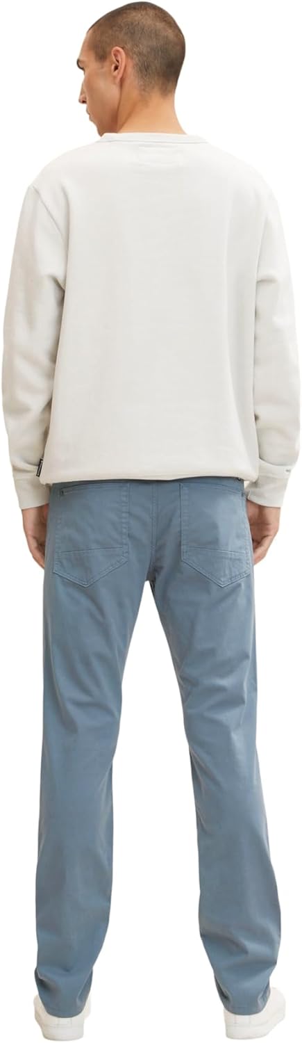 TOM TAILOR Herren 5-Pocket Hose 29W / 30L 10877 - China Blue, 29W / 30L 10877 - China Blue
