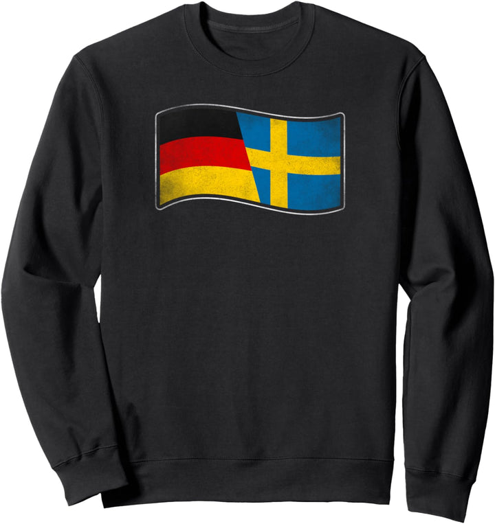 Schweden Design für stolze Deutsch-Schweden Sweatshirt