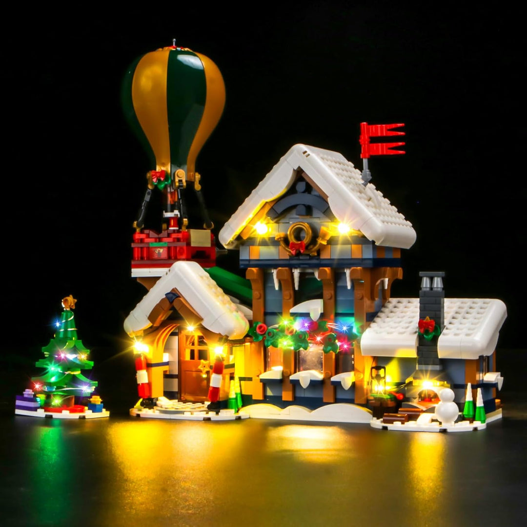 Fernbedienung Led Licht Set Kompatibel mit Lego 10339 Santa's Post Office (Kein Modell), Led Beleuch