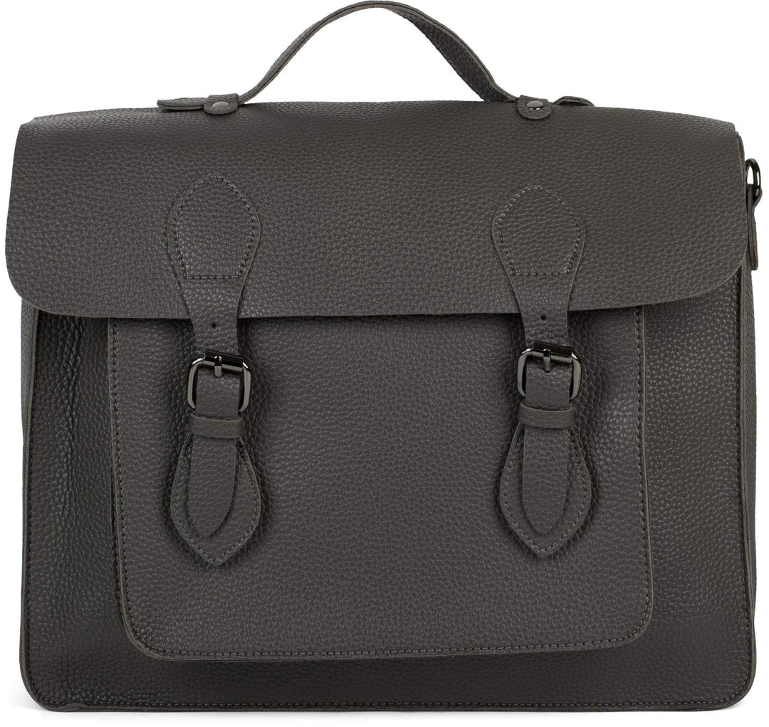 styleBREAKER Multifunktion Messenger Bag Umhängetasche mit Schnallen, Schultertasche, Rucksack, Akte