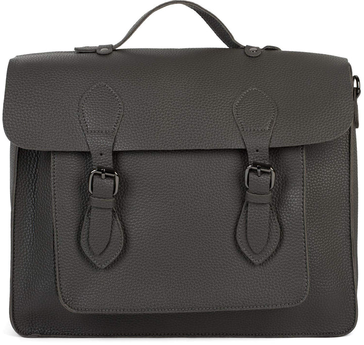 styleBREAKER Multifunktion Messenger Bag Umhängetasche mit Schnallen, Schultertasche, Rucksack, Akte