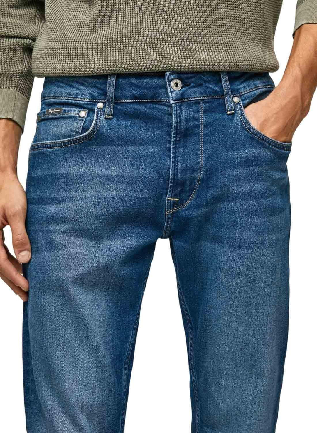 Pepe Jeans Herren Stanley Jeans, Blue (Denim-dn8)