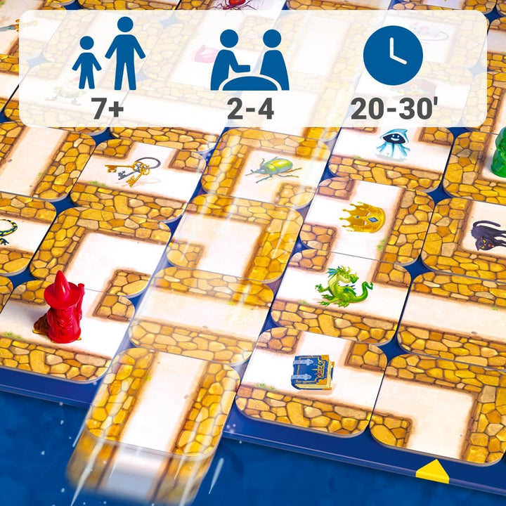 Ravensburger Familienspiel 26955 - Das verrückte Labyrinth - Gesellschaftsspiel - Spieleklassiker fü