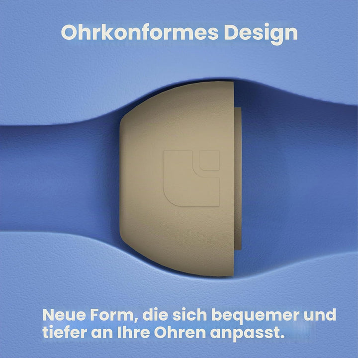 Foam Masters Ultra-Premium-Ohrstöpsel aus Memory-Schaum für AirPods Pro 1. und 2. Generation, 3 Paar