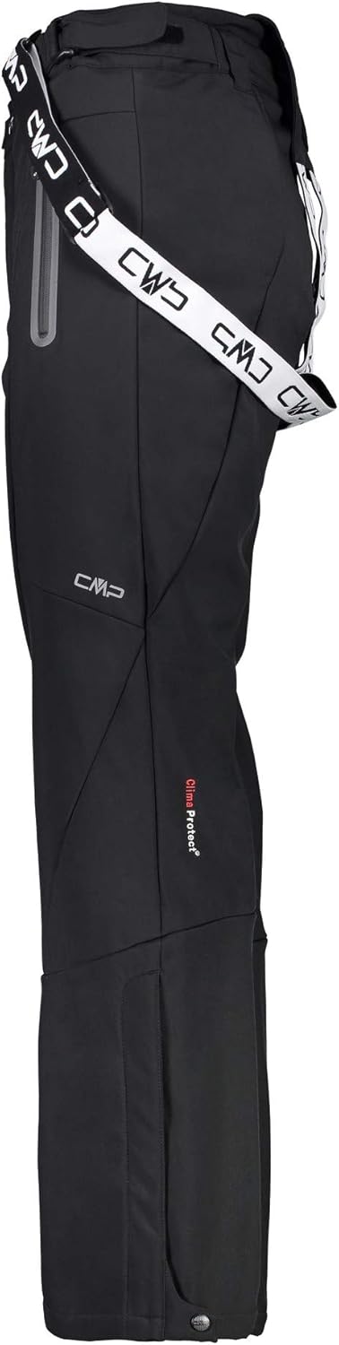 CMP Herren Skihose Herren-Latzhose 54 Schwarz, 54 Schwarz