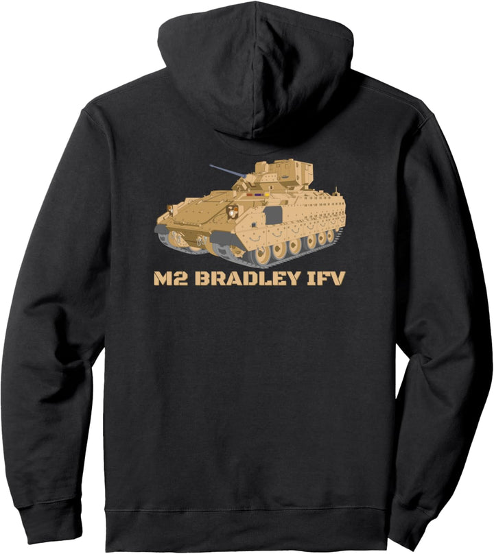 M2 Bradley IFV American Infantry Fighting Fahrzeug Pullover Hoodie
