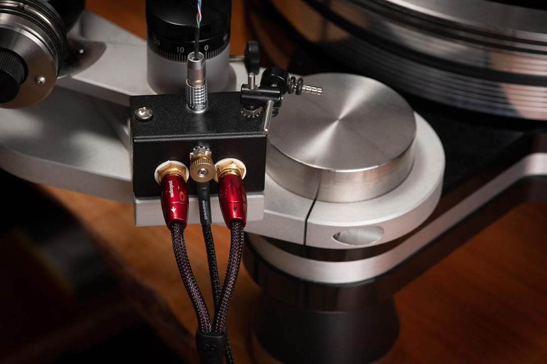 AudioQuest Audiokabel Red River, RCA, 1 m, Schwarz