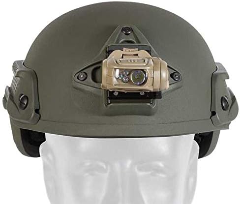 Princeton Tec Helmlampe Remix PRO IR MPLS Khaki, Tan