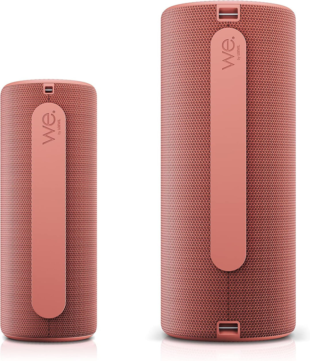 Loewe We. HEAR 1 Coral Red, Bluetooth Lautsprecher, 40W, Wasserresistent, Tragbar, Aufladbar, 14h La