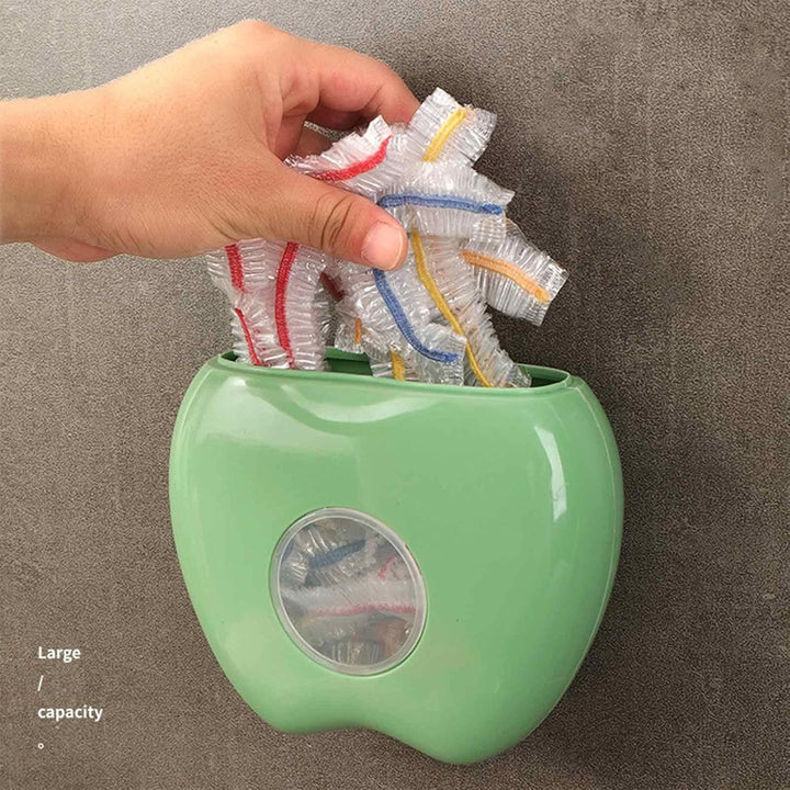 Food Storage Box, Pack of 100 Bags for Cling Film, Container Bags for Wall Mounting Reusable, Cute C