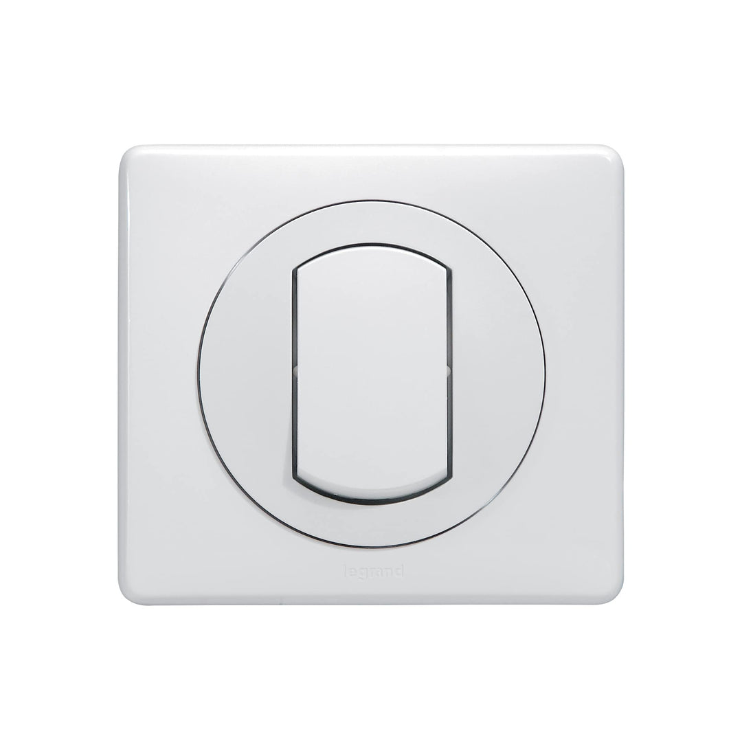 Legrand Celiane LEG99161 Schalter, 10 Ampère, wasserdicht, komplett, Weiss