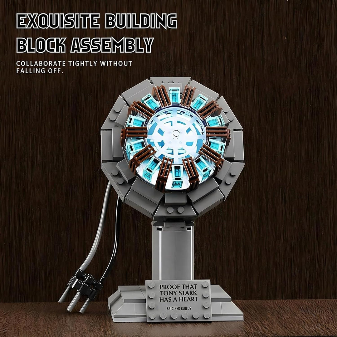Arc Reactor Bausteinsatz, EIN Modell Spielzeug Beweis, DASS Tony EIN Herz hat, EIN Geschenk für Erwa