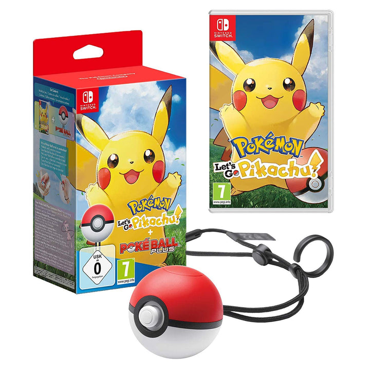 Pokémon: Let’s Go, Pikachu! + Pokéball Plus - [Nintendo Switch]
