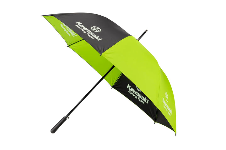 Kawasaki SPORTS Regenschirm gross UMBRELLA schwarz grün
