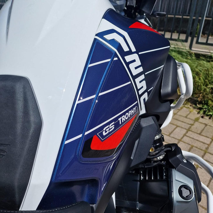Resin Bike Motorrad-Aufkleber passend für BMW R 1250 GS Trophy 2023 Motorrad-Schutz gegen Stösse und
