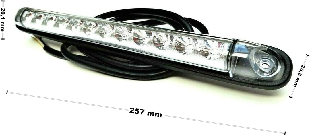 Ml MelTruck® LED Rückleuchte mit Bremsleuchte Positionsleuchte Blinker 12V 24V für Anhänger Wohnmobi