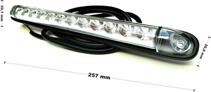 Ml MelTruck® LED Rückleuchte mit Bremsleuchte Positionsleuchte Blinker 12V 24V für Anhänger Wohnmobi