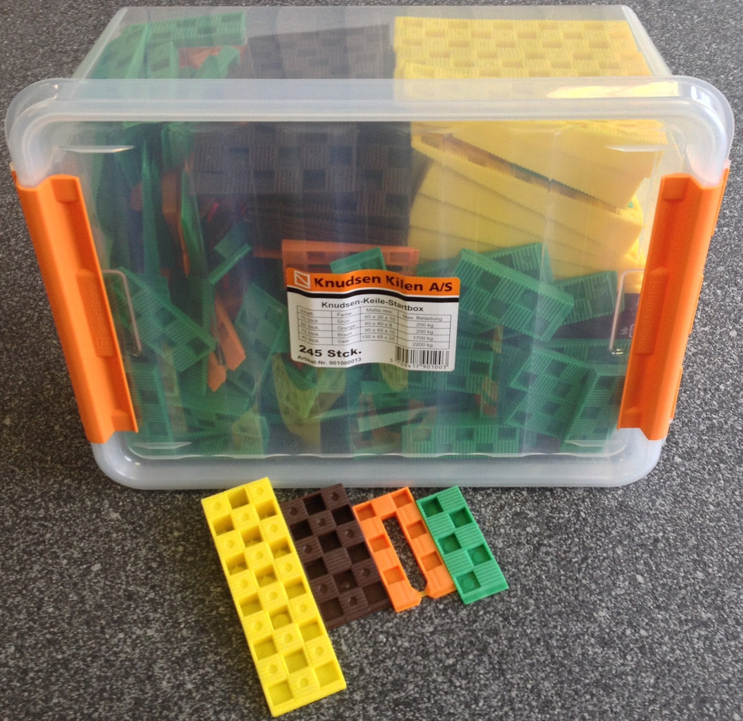 Knudsen Keile Startbox, Distanzkeile 245 Stück, 901000011