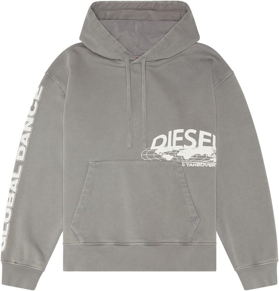 Diesel Herren Kapuzenpullover XXS 9bx-0qgak, XXS 9bx-0qgak