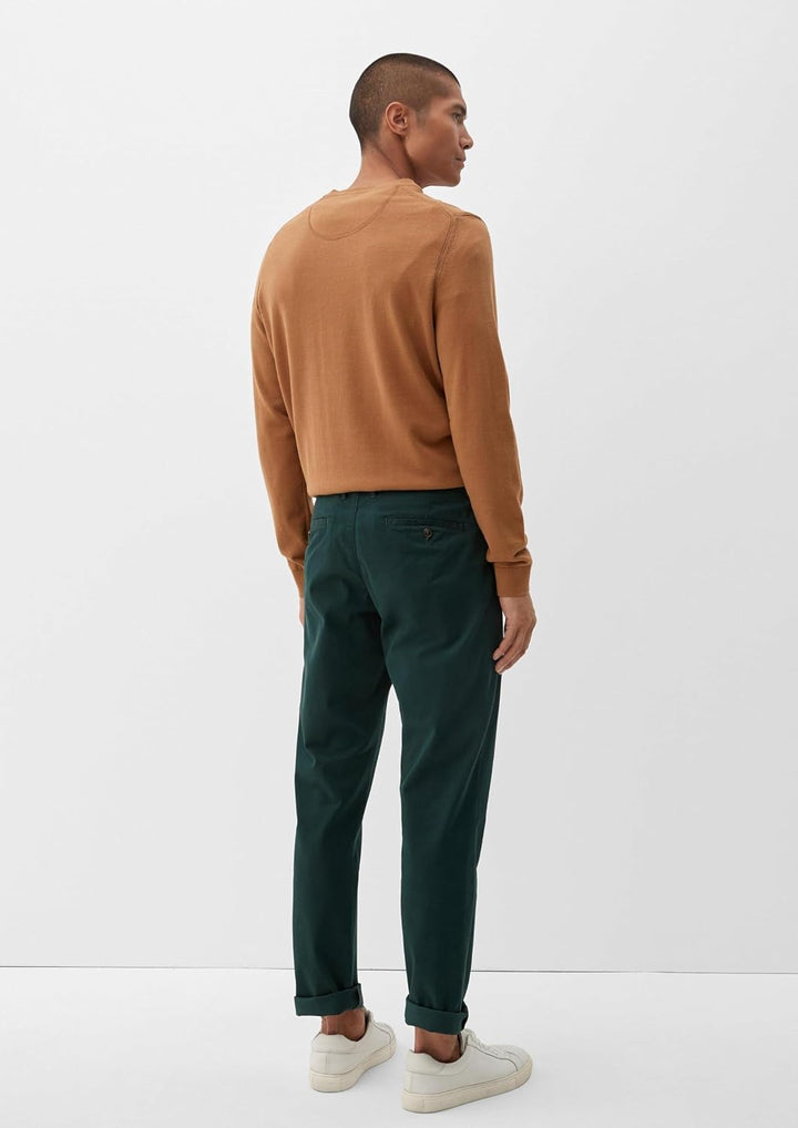 s.Oliver Regular: Chino mit Struktur 34W / 34L Grün, 34W / 34L Grün