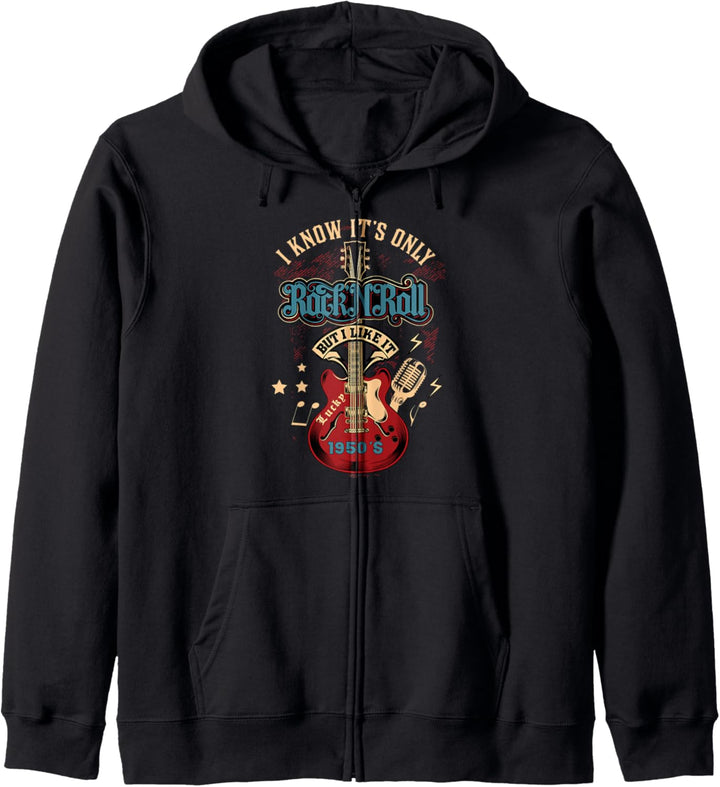 50er Jahre Rockabilly Kleidung 1950er Jahre Socke Hop Rock N Roll Rocker Kapuzenjacke