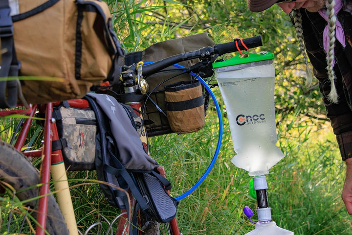 VectoX Wasserbehälter, robust, 28 mm Gewinde, 2 l, Grün