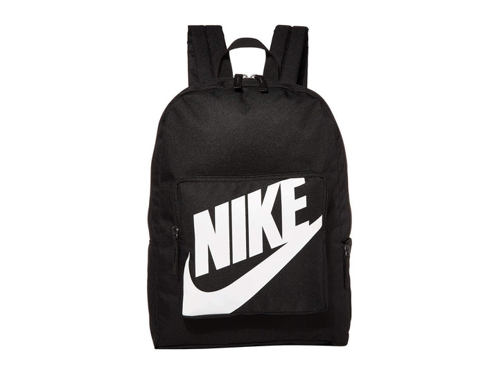 Nike Unisex Kinder Classic Rucksack (1er Pack) 16 Lang Schwarz/Schwarz/Weiss, 16 Lang Schwarz/Schwar