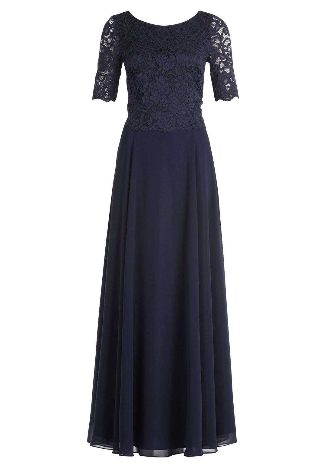 Vera Mont Damen Kleid, Blau