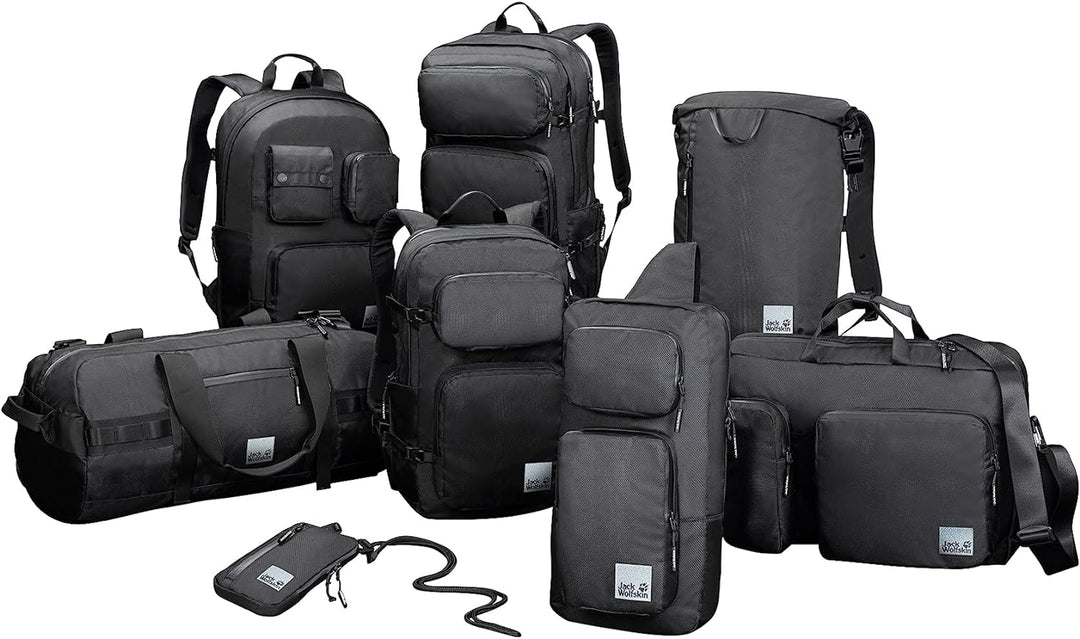 JACK WOLFSKIN Lyon Cross Over Ultra Black Einheitsgrösse, Einheitsgrösse