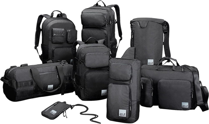 JACK WOLFSKIN Lyon Cross Over Ultra Black Einheitsgrösse, Einheitsgrösse