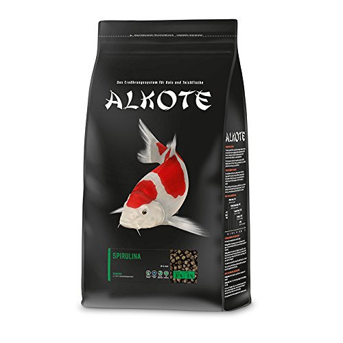 AL-KO-TE, 1-Jahreszeitenfutter für Kois, Sommer, Schwimmende Pellets, 6 mm, Hauptfutter Spirulina 7%