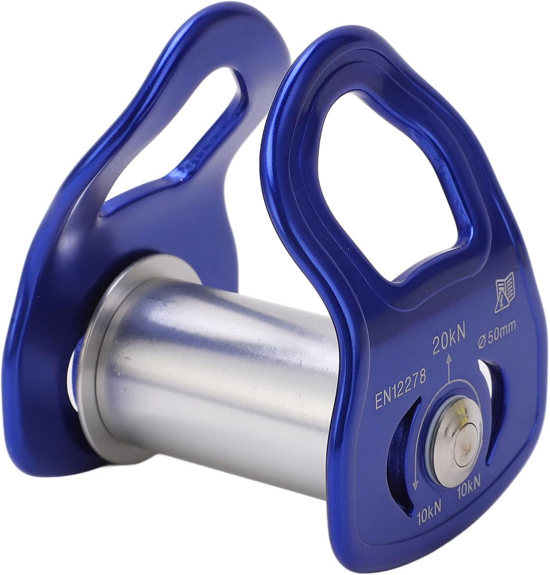 VGEBY Outdoor Sport Pulley, Slider Zipline Pulley aus Aluminiumlegierung für das Training von Hinder