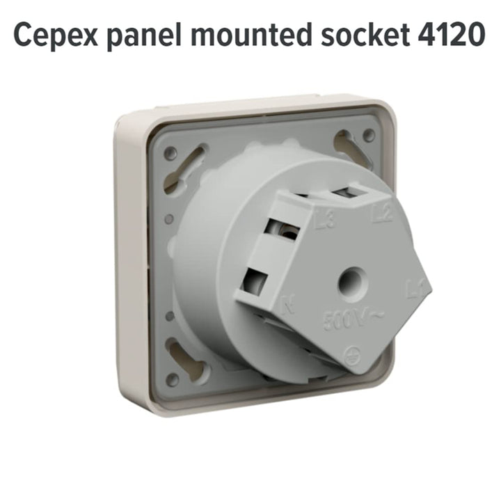 CEE-ANBAUDOSE IP44 32A5P MENNEKES 4120